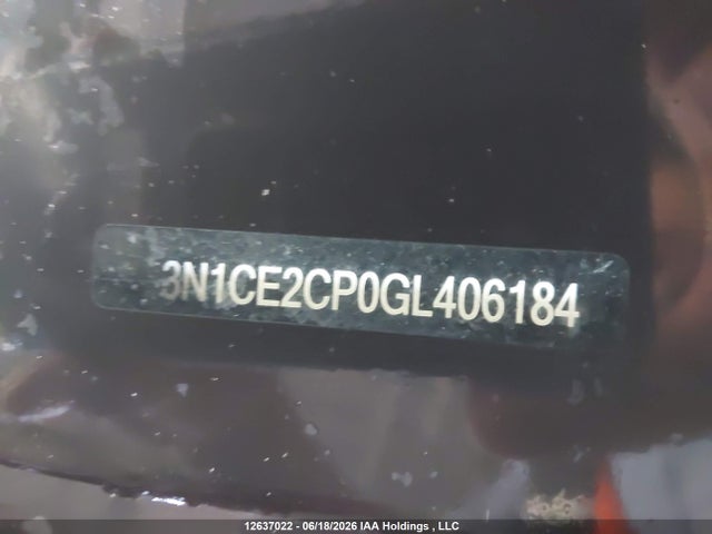 Aukcja sprzedaży 2016 Nissan Versa Note S/s Plus/sv/sl/sr, vin: 3N1CE2CP0GL406184, numer aukcji: 12637022