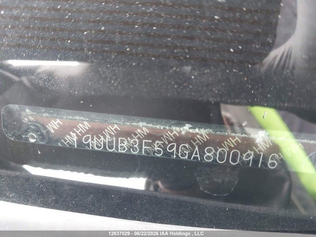 Acura TLX TECH 2016 19UUB3F59GA800916 Image 9