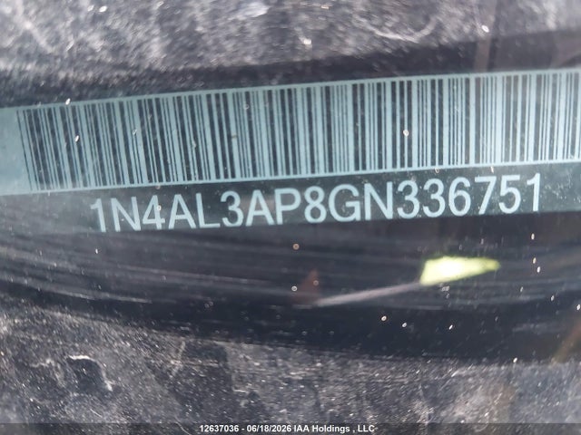 1N4AL3AP8GN336751 Nissan Altima 2.5/s/sv/sl/sr