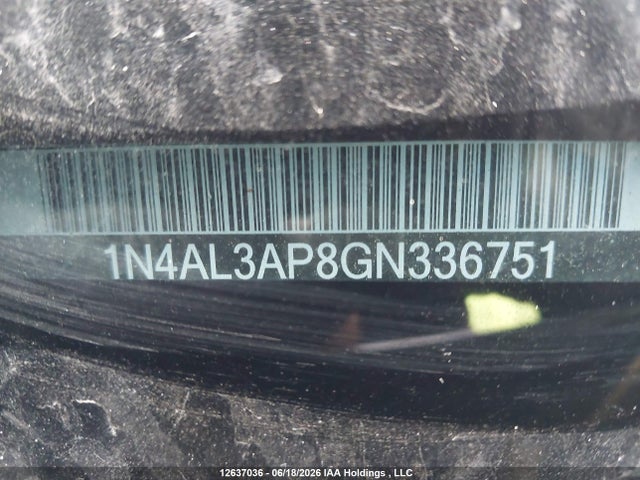1N4AL3AP8GN336751 Nissan Altima 2.5/s/sv/sl/sr