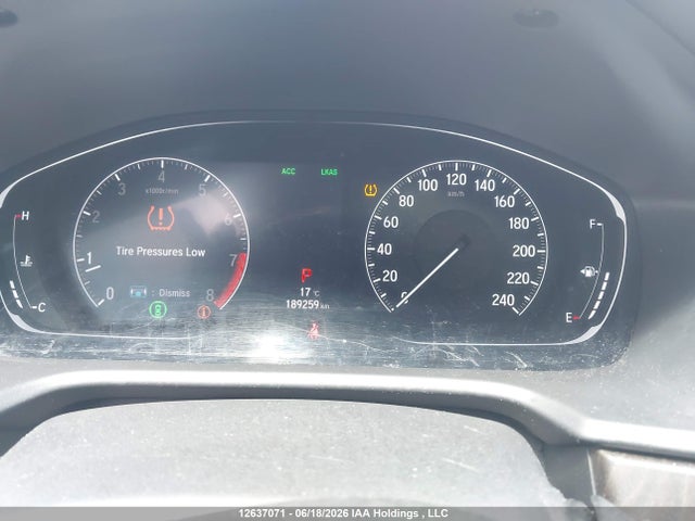 2018 Honda Accord Touring 2.0t მანქანა იყიდება აუქციონზე, vin: 1HGCV2F92JA800120, აუქციონის ნომერი: 12637071
