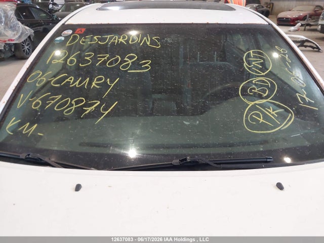 Продажа на аукционе авто 2006 Toyota Camry Le/xle/se, vin: 4T1BE32K16U670874, номер лота: 12637083