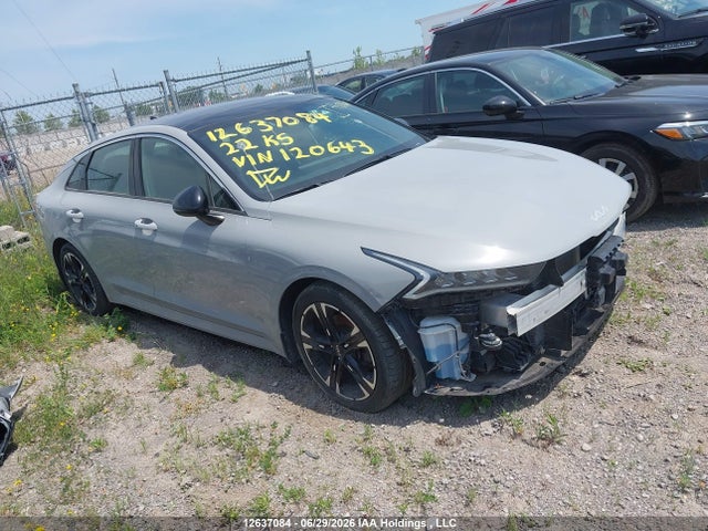 Aukcja sprzedaży 2022 Kia K5 Gt W/brown Interior/gt-line, vin: 5XXG64J21NG120643, numer aukcji: 12637084
