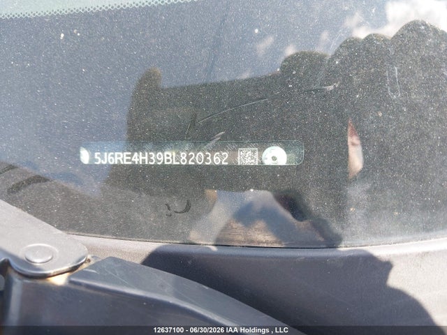 2011 Honda Cr-v Lx მანქანა იყიდება აუქციონზე, vin: 5J6RE4H39BL820362, აუქციონის ნომერი: 12637100