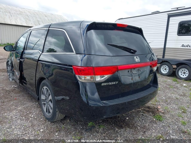 2016 Honda Odyssey Touring მანქანა იყიდება აუქციონზე, vin: 5FNRL5H91GB502395, აუქციონის ნომერი: 12637105