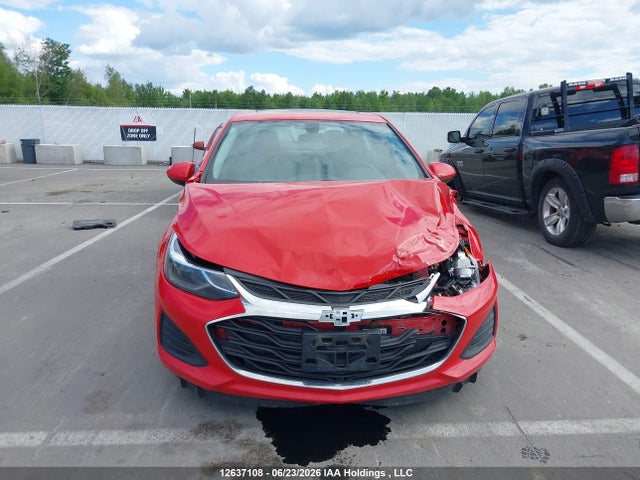 12637108 :رقم المزاد ، 1G1BH5SE3K7118277 vin ، 2019 Chevrolet Cruze مزاد بيع
