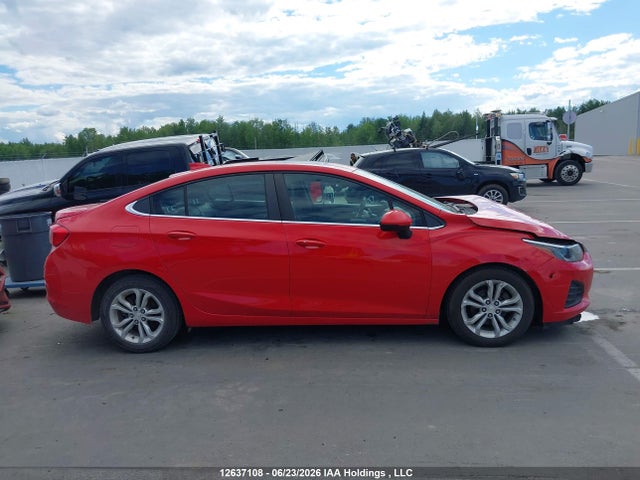 12637108 :رقم المزاد ، 1G1BH5SE3K7118277 vin ، 2019 Chevrolet Cruze مزاد بيع