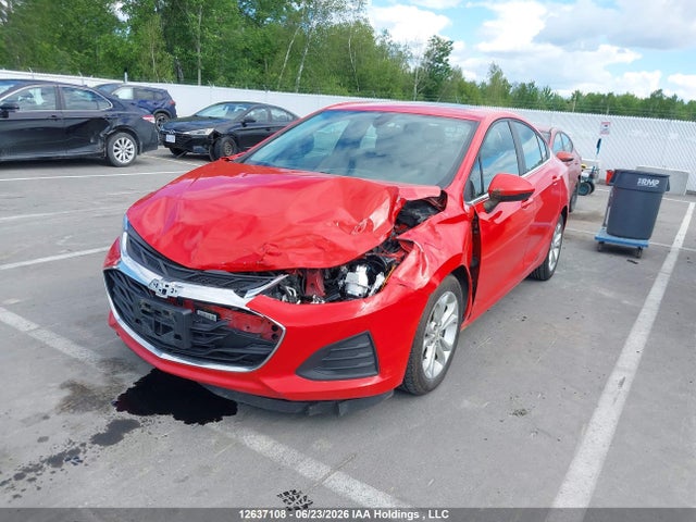 12637108 :رقم المزاد ، 1G1BH5SE3K7118277 vin ، 2019 Chevrolet Cruze مزاد بيع