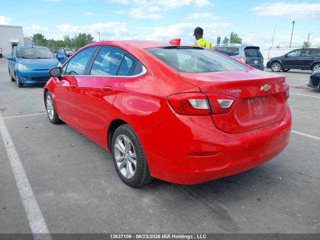 12637108 :رقم المزاد ، 1G1BH5SE3K7118277 vin ، 2019 Chevrolet Cruze مزاد بيع