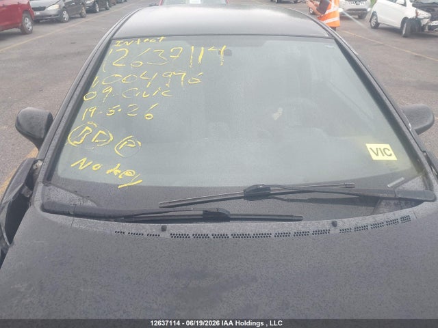 Продажа на аукционе авто 2009 Honda Civic, vin: 2HGFA16259H004996, номер лота: 12637114
