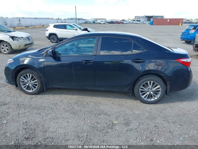 12637138 :رقم المزاد ، 2T1BURHE0EC002216 vin ، 2014 Toyota Corolla مزاد بيع