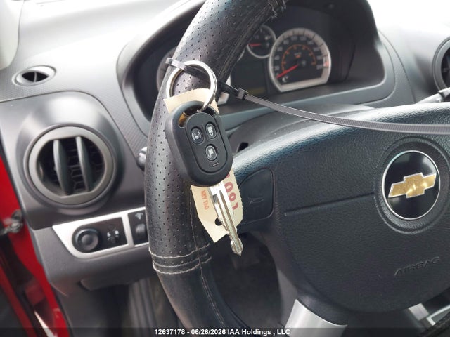 12637178 :رقم المزاد ، 3G1TC6DG8BL103020 vin ، 2011 Chevrolet Aveo Lt مزاد بيع