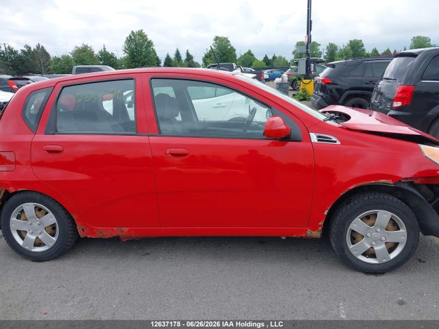 12637178 :رقم المزاد ، 3G1TC6DG8BL103020 vin ، 2011 Chevrolet Aveo Lt مزاد بيع