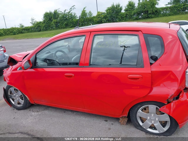 12637178 :رقم المزاد ، 3G1TC6DG8BL103020 vin ، 2011 Chevrolet Aveo Lt مزاد بيع