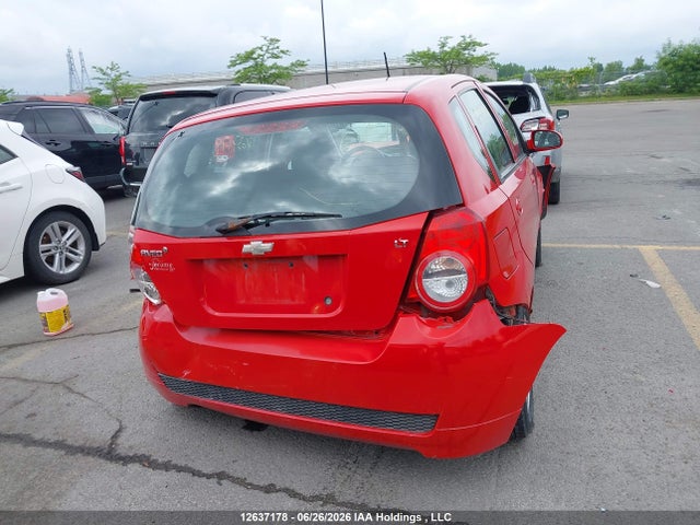 12637178 :رقم المزاد ، 3G1TC6DG8BL103020 vin ، 2011 Chevrolet Aveo Lt مزاد بيع