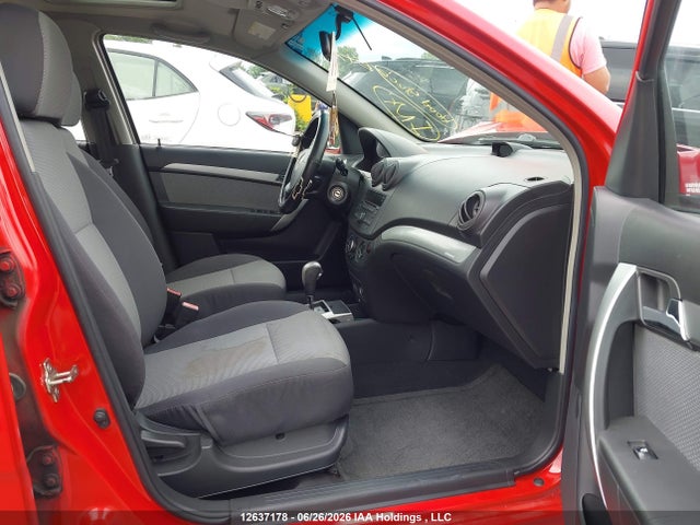 12637178 :رقم المزاد ، 3G1TC6DG8BL103020 vin ، 2011 Chevrolet Aveo Lt مزاد بيع