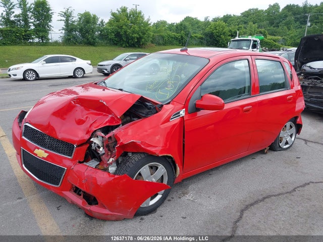12637178 :رقم المزاد ، 3G1TC6DG8BL103020 vin ، 2011 Chevrolet Aveo Lt مزاد بيع