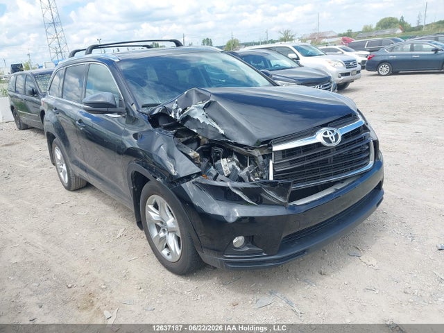 Продаж на аукціоні авто 2016 Toyota Highlander Limited, vin: 5TDDKRFH8GS340498, номер лоту: 12637187