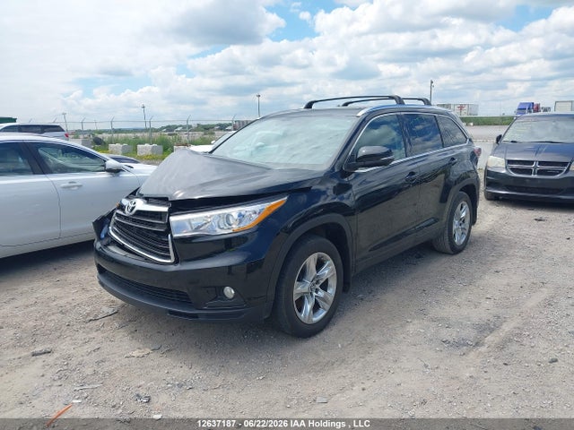 Toyota Highlander Limited 2016 5TDDKRFH8GS340498 Image 2