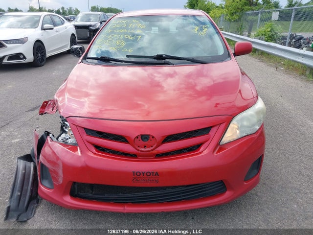 12637196 :رقم المزاد ، 2T1BU4EE1DC035067 vin ، 2013 Toyota Corolla مزاد بيع