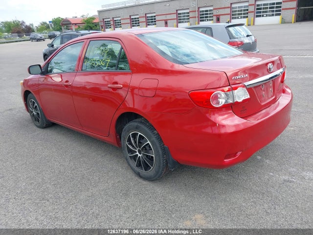 12637196 :رقم المزاد ، 2T1BU4EE1DC035067 vin ، 2013 Toyota Corolla مزاد بيع