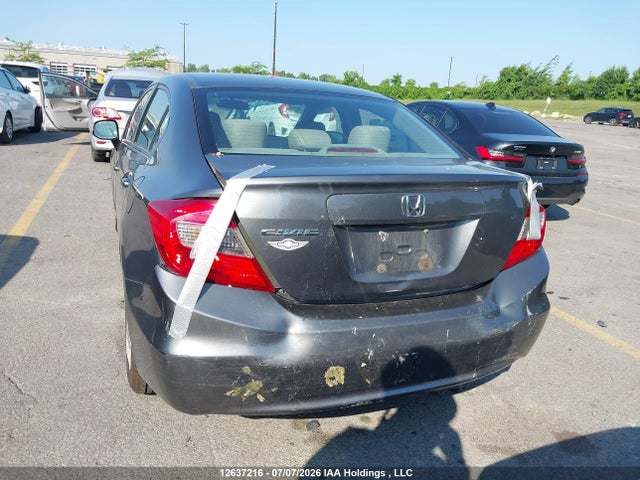 2012 Honda Civic Lx მანქანა იყიდება აუქციონზე, vin: 2HGFB2F4XCH026360, აუქციონის ნომერი: 12637216