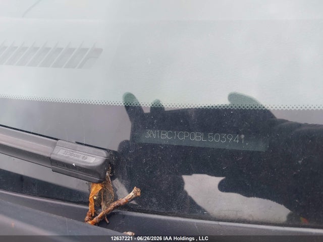 2011 Nissan Versa S/sl მანქანა იყიდება აუქციონზე, vin: 3N1BC1CP0BL503941, აუქციონის ნომერი: 12637221