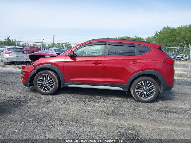 12637236 :رقم المزاد ، KM8J3CAL8MU332025 vin ، 2021 Hyundai Tucson Luxury مزاد بيع