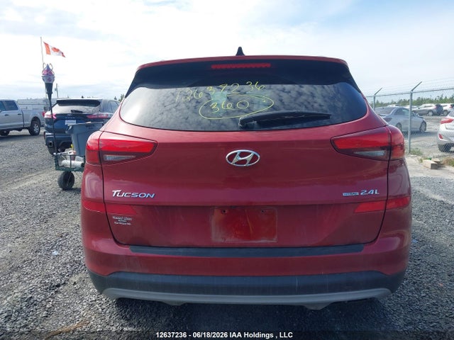 12637236 :رقم المزاد ، KM8J3CAL8MU332025 vin ، 2021 Hyundai Tucson Luxury مزاد بيع