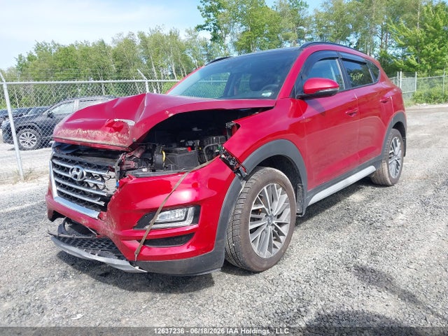 12637236 :رقم المزاد ، KM8J3CAL8MU332025 vin ، 2021 Hyundai Tucson Luxury مزاد بيع