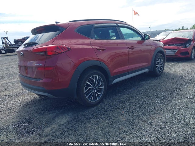 12637236 :رقم المزاد ، KM8J3CAL8MU332025 vin ، 2021 Hyundai Tucson Luxury مزاد بيع