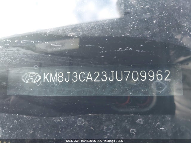 Продаж на аукціоні авто 2018 Hyundai Tucson Ultimate 1.6t, vin: KM8J3CA23JU709962, номер лоту: 12637269