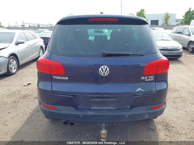 12637279 :رقم المزاد ، WVGJV3AX7EW525057 vin ، 2014 Volkswagen Tiguan Comfortline/highline/trendline مزاد بيع
