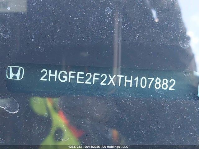 2026 Honda Civic Lx მანქანა იყიდება აუქციონზე, vin: 2HGFE2F2XTH107882, აუქციონის ნომერი: 12637283