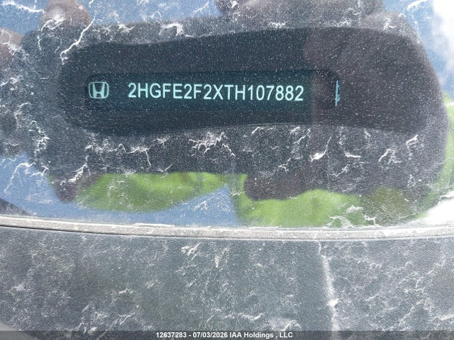 2026 Honda Civic Lx მანქანა იყიდება აუქციონზე, vin: 2HGFE2F2XTH107882, აუქციონის ნომერი: 12637283