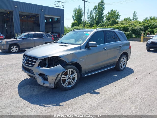 Aukcja sprzedaży 2012 Mercedes-benz Ml 350 Bluetec 4matic, vin: 4JGDA2EB9CA015028, numer aukcji: 12637300