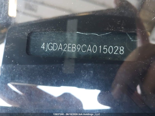 Aukcja sprzedaży 2012 Mercedes-benz Ml 350 Bluetec 4matic, vin: 4JGDA2EB9CA015028, numer aukcji: 12637300