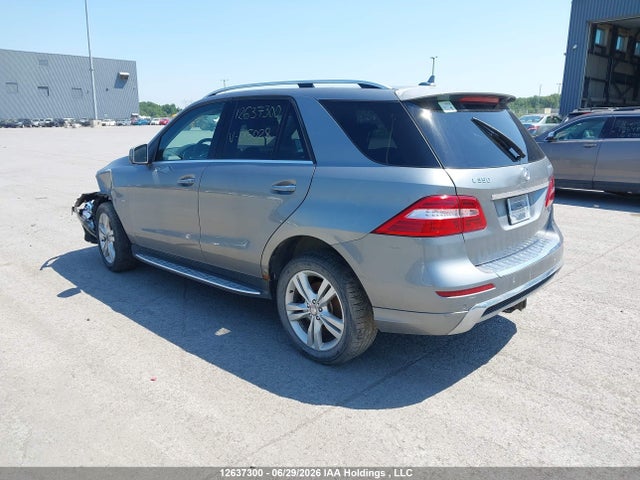 Aukcja sprzedaży 2012 Mercedes-benz Ml 350 Bluetec 4matic, vin: 4JGDA2EB9CA015028, numer aukcji: 12637300