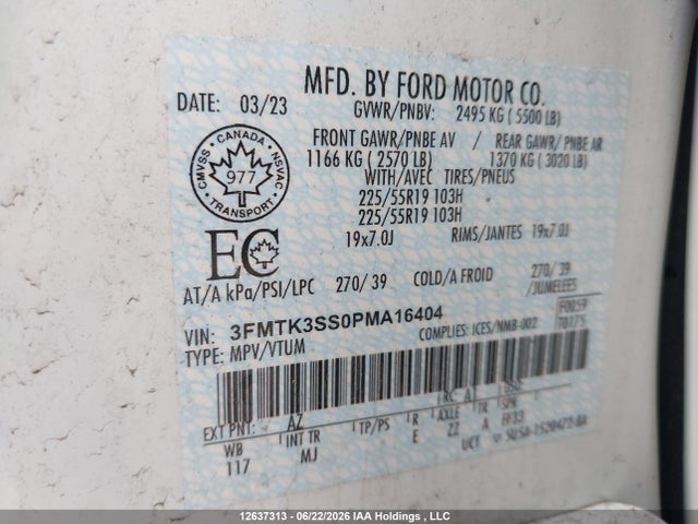 Ford Mustang Mach-e Premium 2023 3FMTK3SS0PMA16404 Image 9