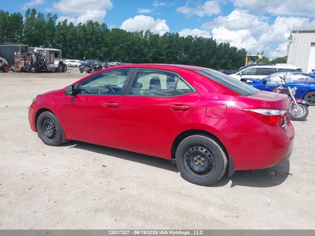 2015 Toyota Corolla Le მანქანა იყიდება აუქციონზე, vin: 2T1BURHE9FC252880, აუქციონის ნომერი: 12637327