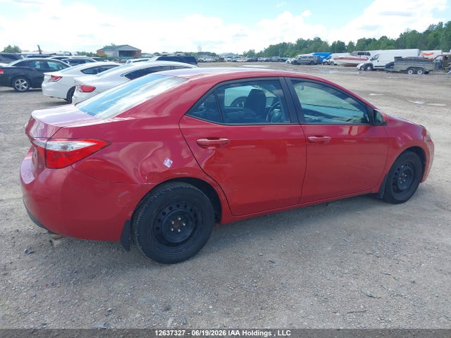 2015 Toyota Corolla Le მანქანა იყიდება აუქციონზე, vin: 2T1BURHE9FC252880, აუქციონის ნომერი: 12637327