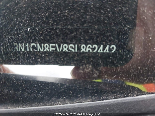 Auction sale of the 2025 Nissan Versa Sv, vin: 3N1CN8EV8SL862442, lot number: 12637349