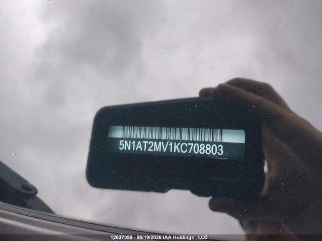 Aukcja sprzedaży 2019 Nissan Rogue S/sl/sv, vin: 5N1AT2MV1KC708803, numer aukcji: 12637350