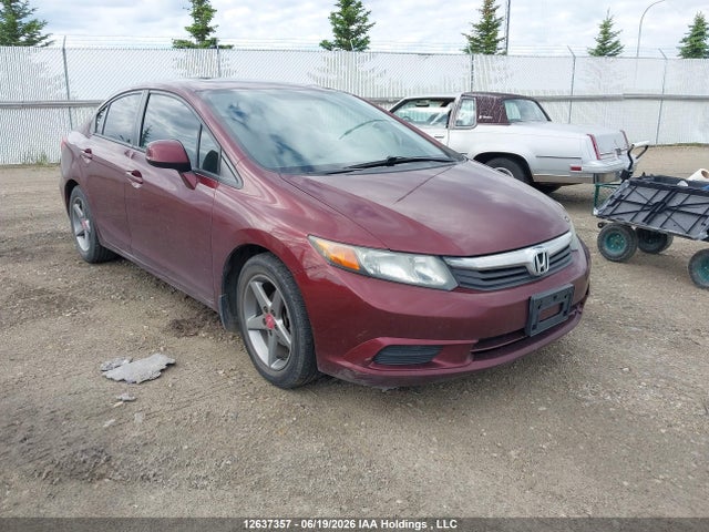 12637357 :رقم المزاد ، 2HGFB2F92CH006891 vin ، 2012 Honda Civic Exl مزاد بيع