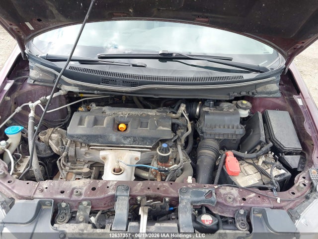 12637357 :رقم المزاد ، 2HGFB2F92CH006891 vin ، 2012 Honda Civic Exl مزاد بيع