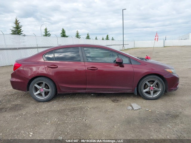 12637357 :رقم المزاد ، 2HGFB2F92CH006891 vin ، 2012 Honda Civic Exl مزاد بيع