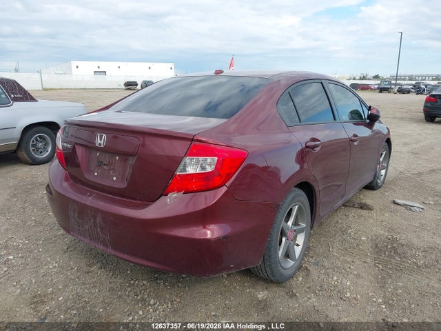 12637357 :رقم المزاد ، 2HGFB2F92CH006891 vin ، 2012 Honda Civic Exl مزاد بيع