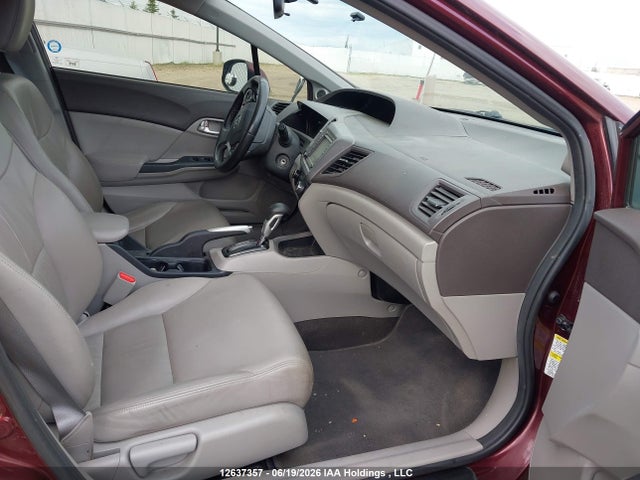 12637357 :رقم المزاد ، 2HGFB2F92CH006891 vin ، 2012 Honda Civic Exl مزاد بيع