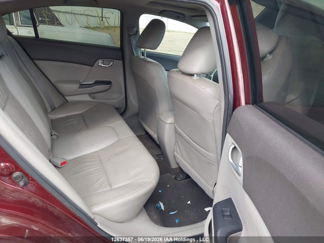 12637357 :رقم المزاد ، 2HGFB2F92CH006891 vin ، 2012 Honda Civic Exl مزاد بيع