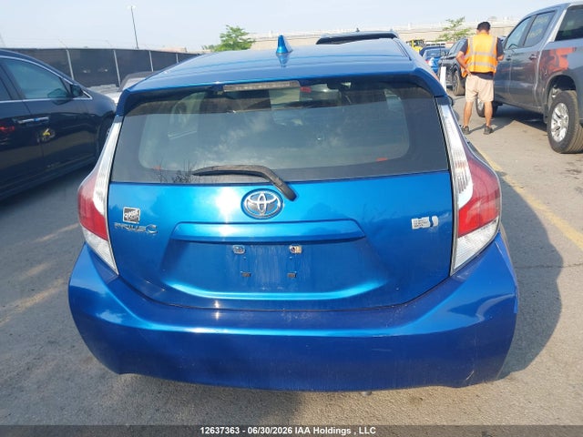 2016 Toyota Prius C მანქანა იყიდება აუქციონზე, vin: JTDKDTB32G1125219, აუქციონის ნომერი: 12637363